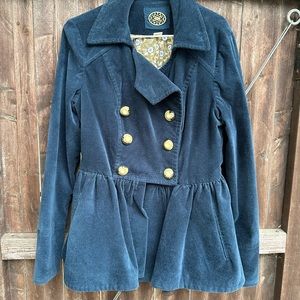 Navy blue Corduroy jacket from Idra (Anthropologie), size 8